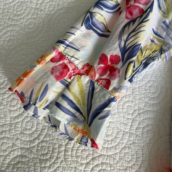 Lauren Ralph Lauren Floral Blouse in Pink and Blue - Picture 5 of 8